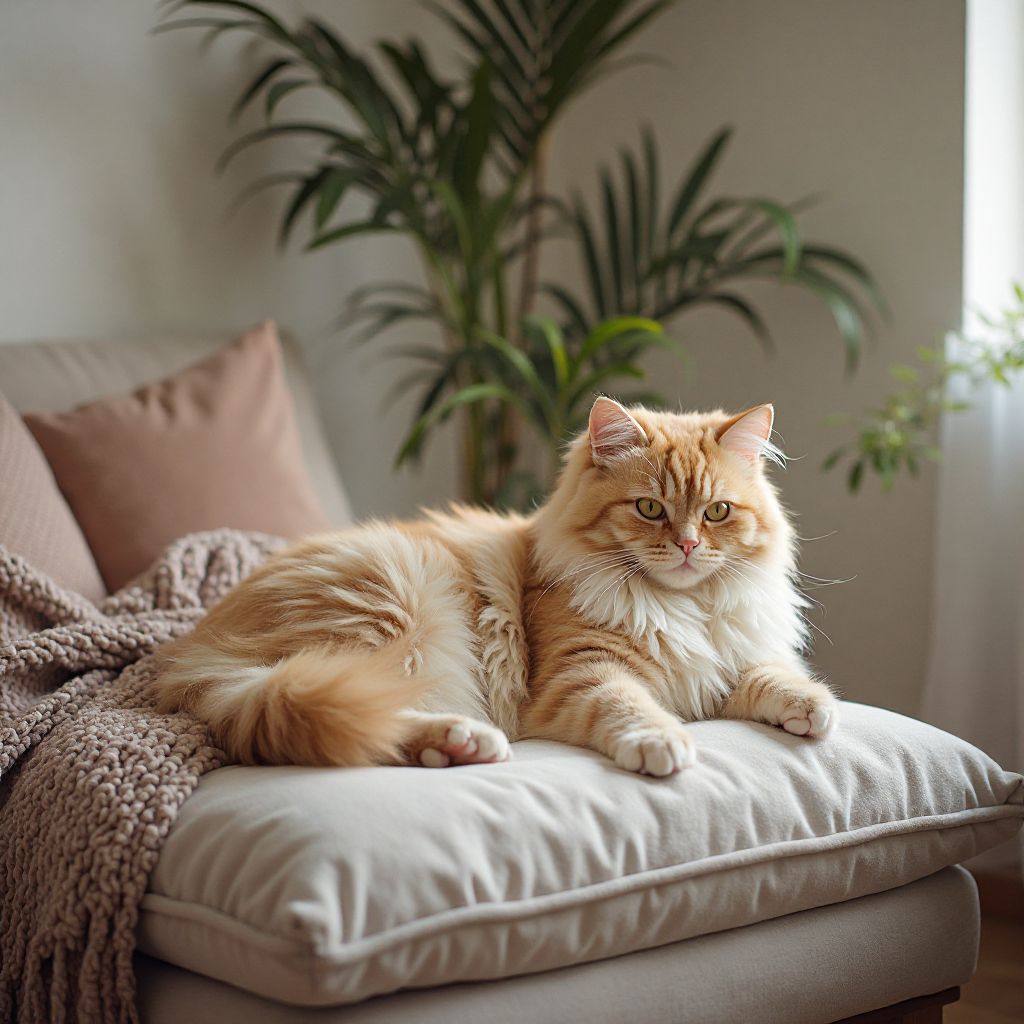 Persian Cat Relaxing